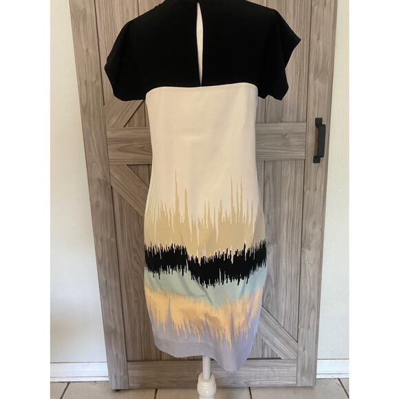 Tibi analog, print aline silk, easy dress size 4 - Picture 8 of 11